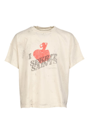 GENTLEMEN'S CLUB T-SHIRT / VINTAGE WHT