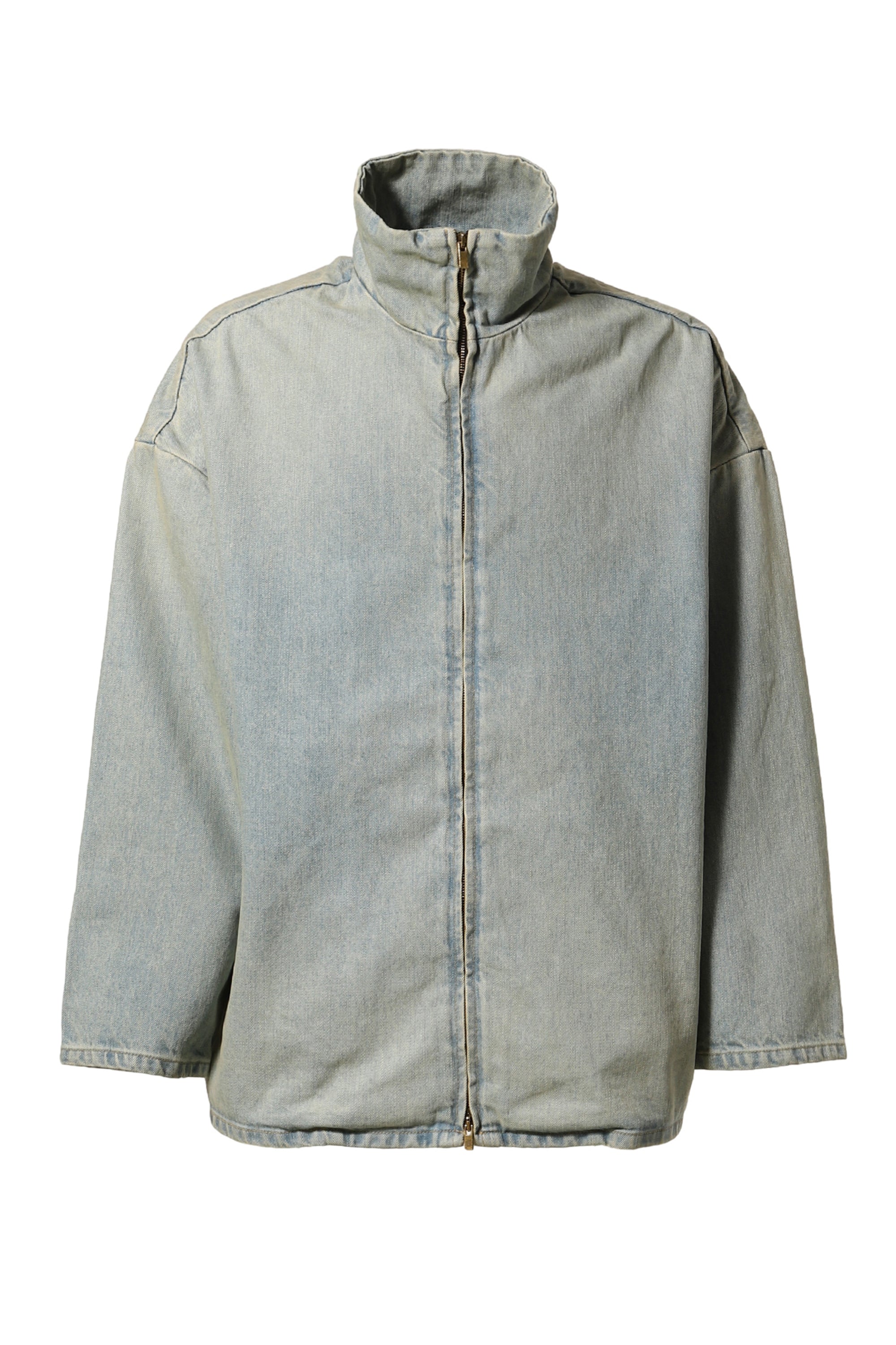 Fear of God フィアーオブゴッドSS24 FULL ZIP DENIM SHIRT / L.IND 