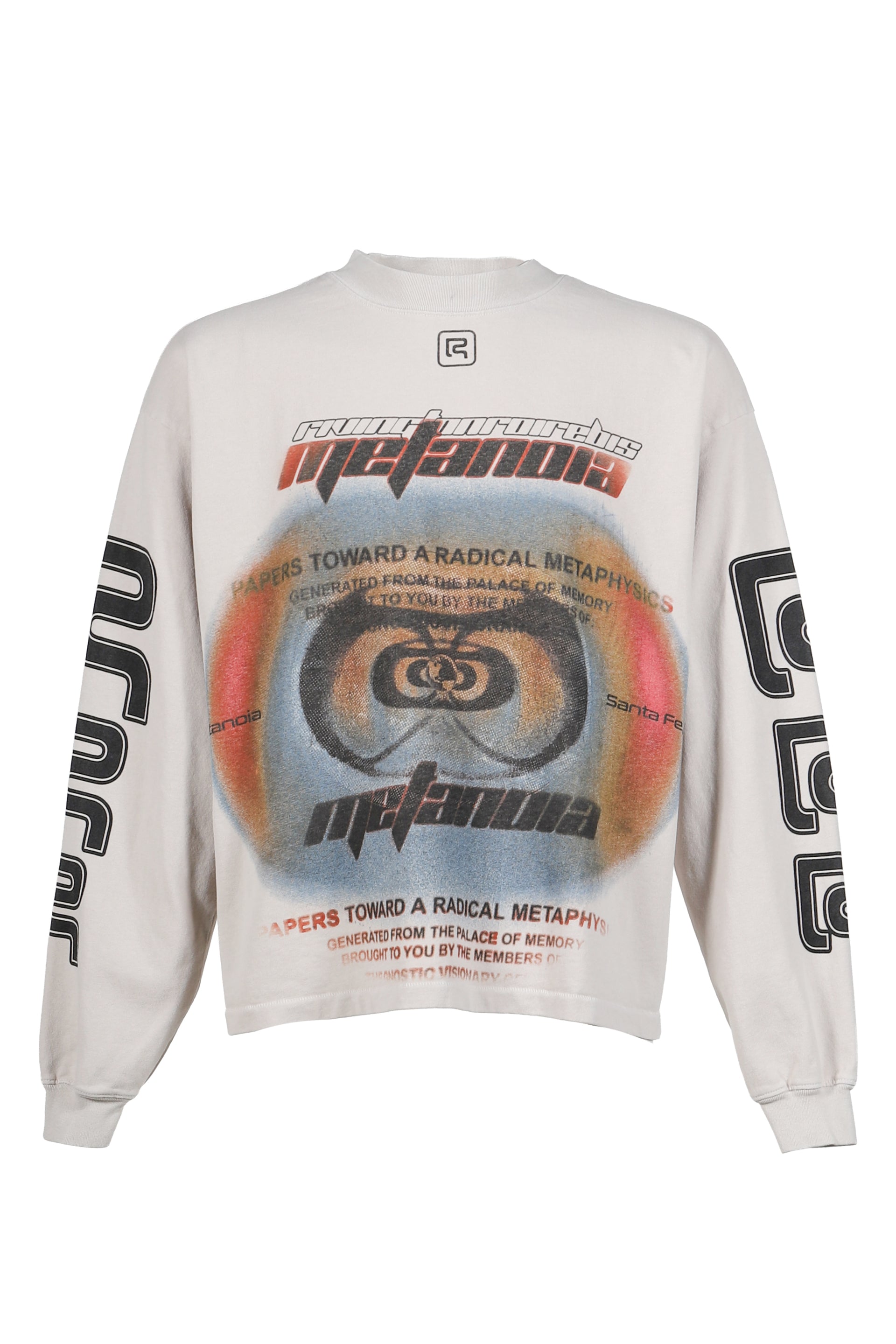 DIVINITY PAPER GARDEN LS TEE / LT. GRY