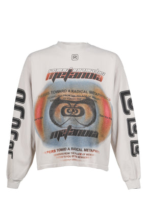 DIVINITY PAPER GARDEN LS TEE / LT. GRY