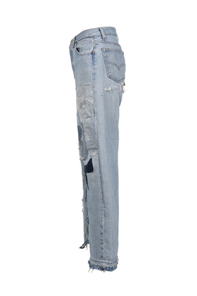 STERLING REPAIR DOUBLE-WIDE DENIM TROUSER / ASSORT