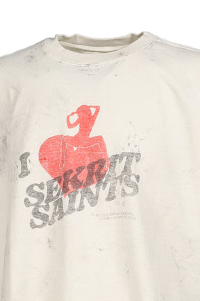 GENTLEMEN'S CLUB T-SHIRT / VINTAGE WHT