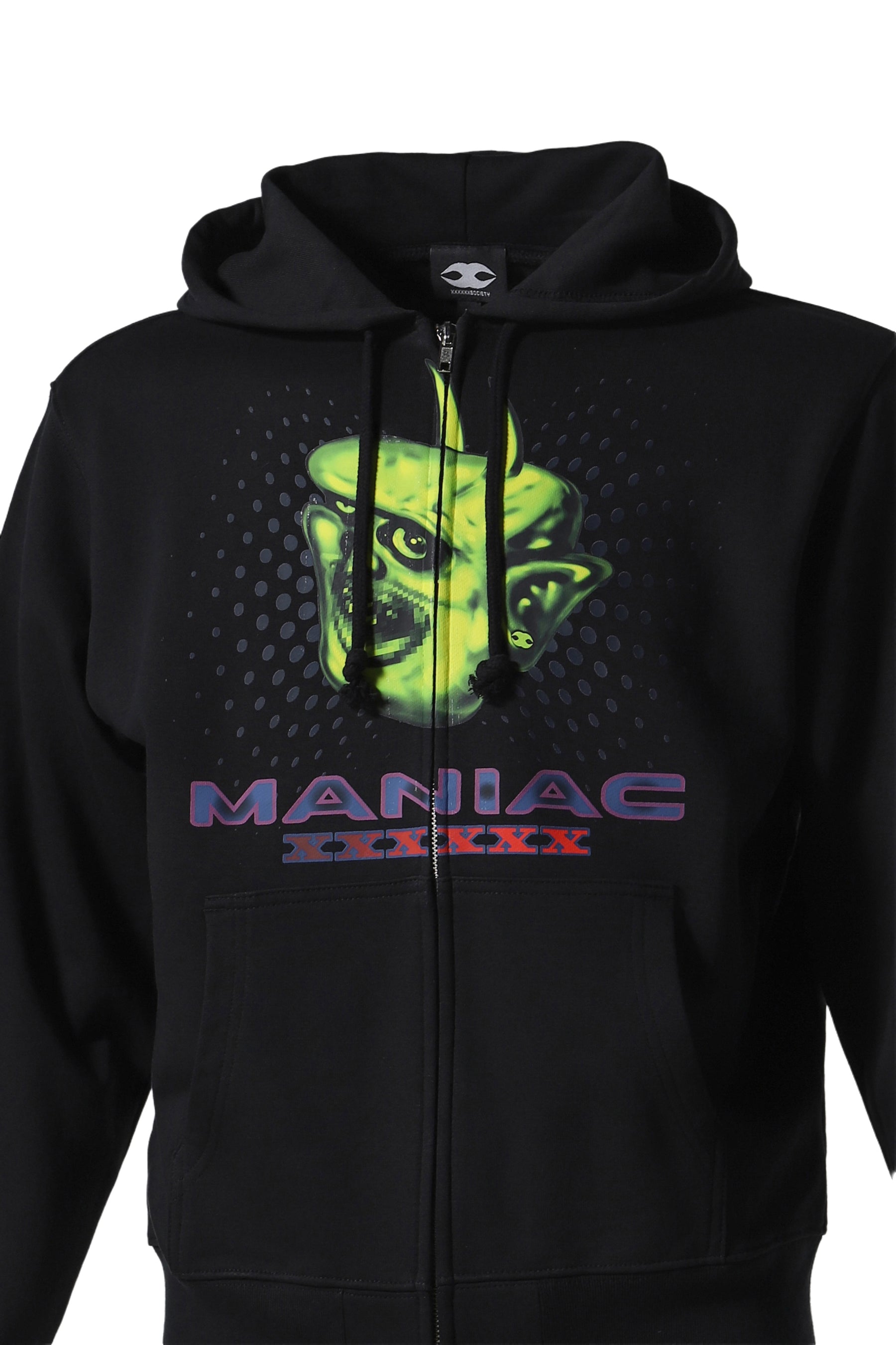 MANIAC HOODIE BLACK / BLK