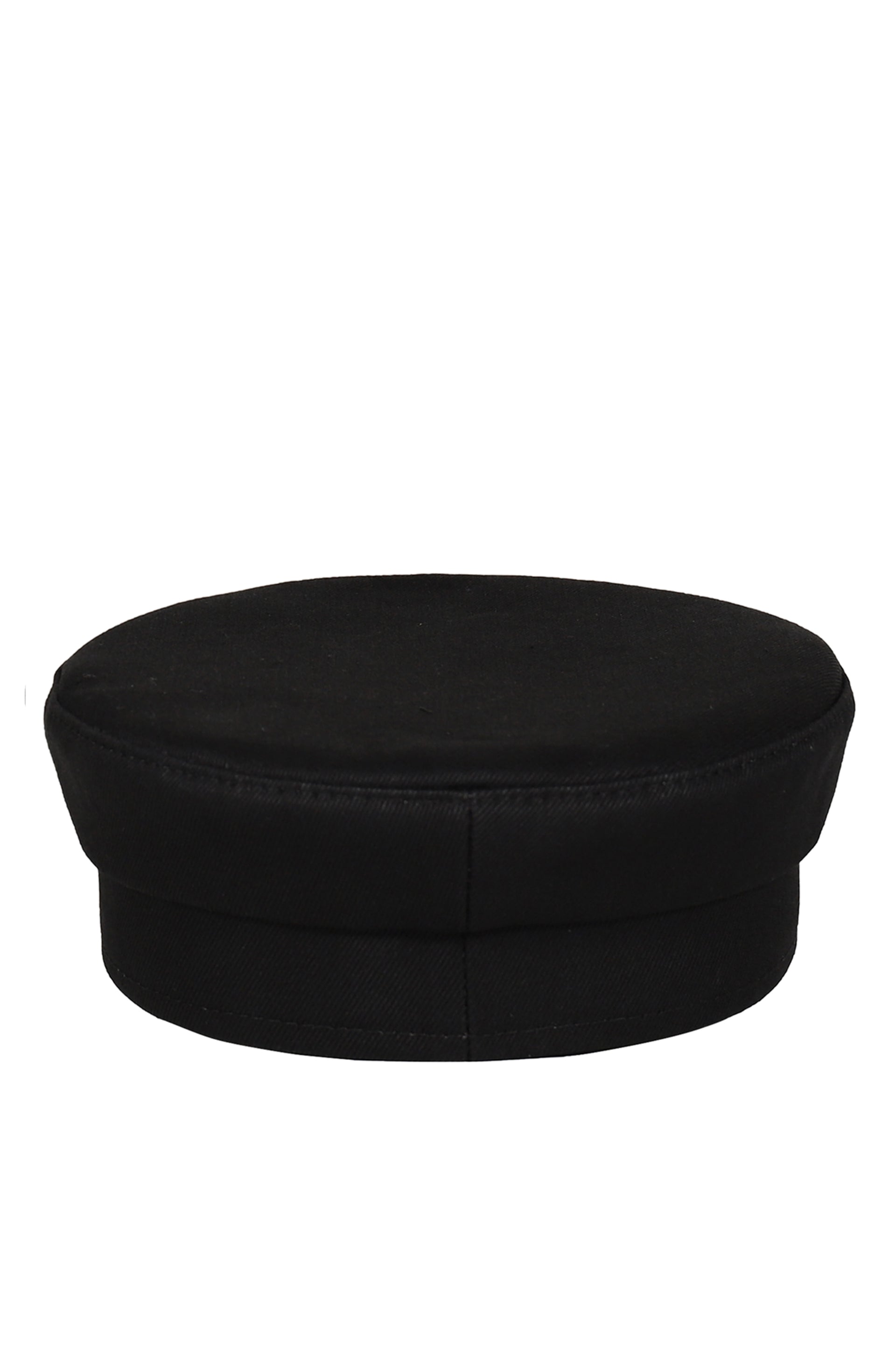LOGO-EMBELLISHED BAKER BOY CAP / BLK