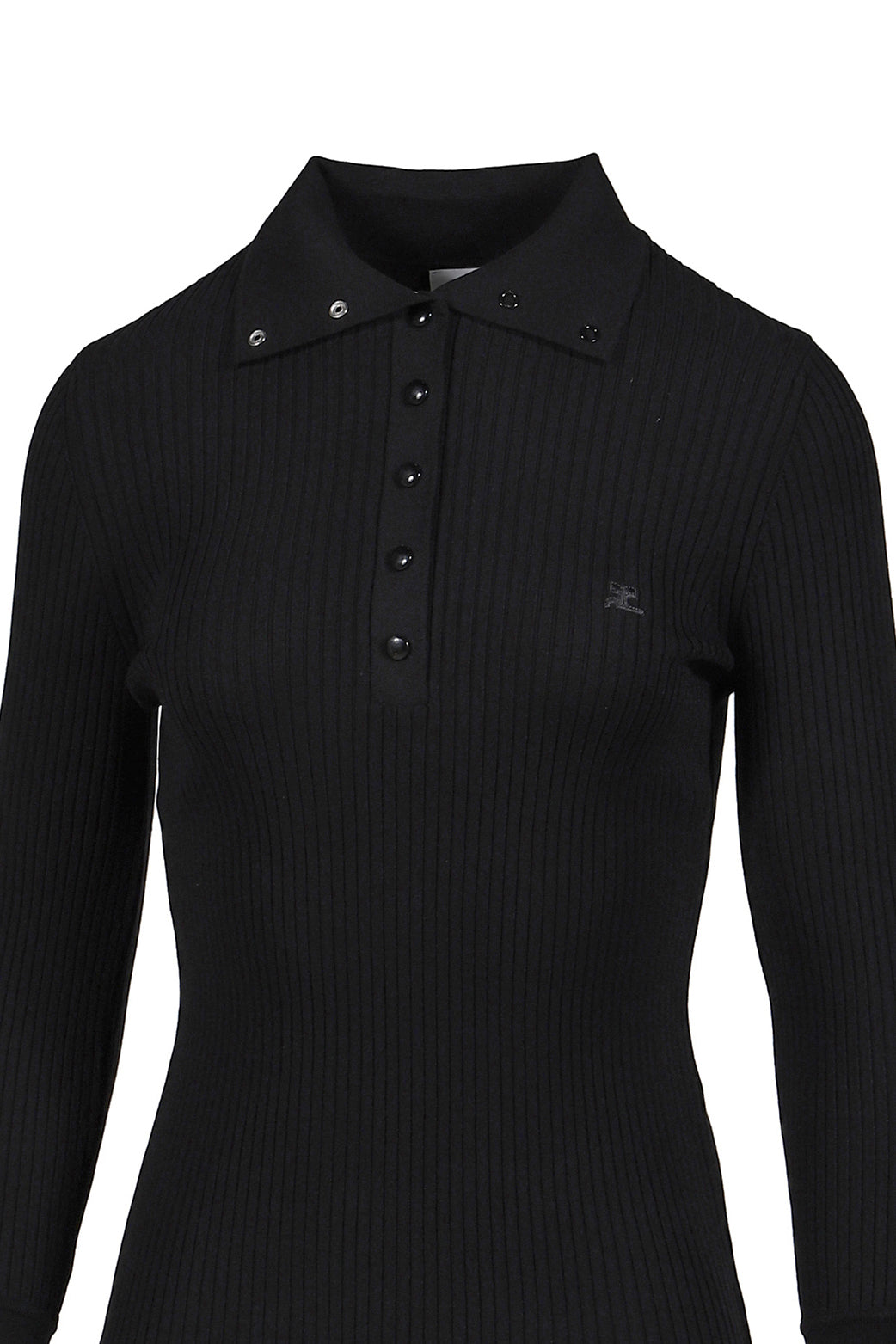 CLASSIC RIB POLO / BLK