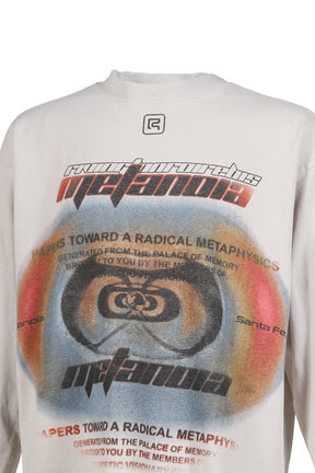 DIVINITY PAPER GARDEN LS TEE / LT. GRY