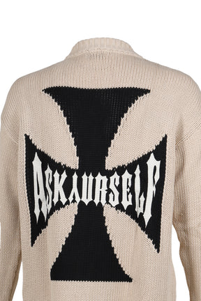 RIDER CROSS KNIT / ECRU 