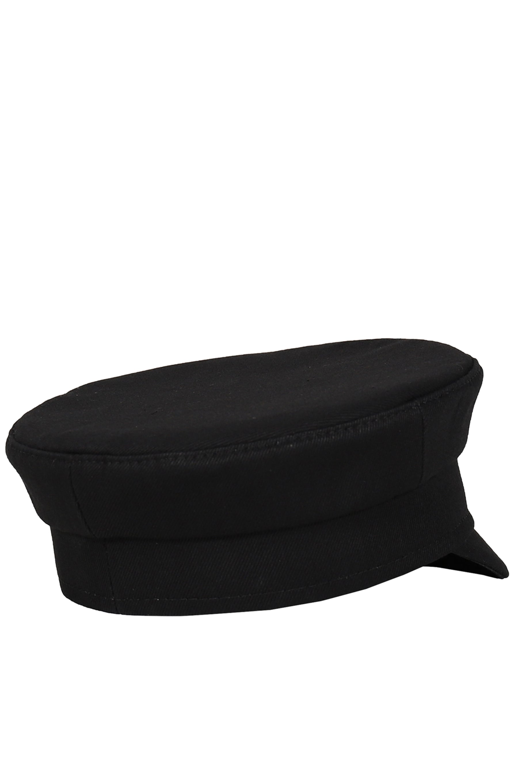 LOGO-EMBELLISHED BAKER BOY CAP / BLK