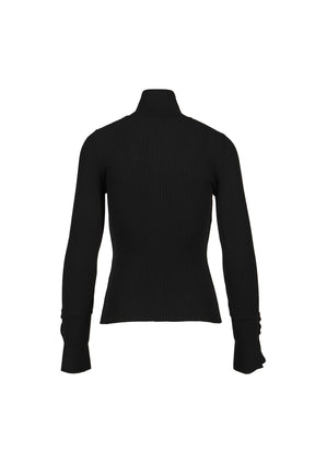 CLASSIC RIB POLO / BLK