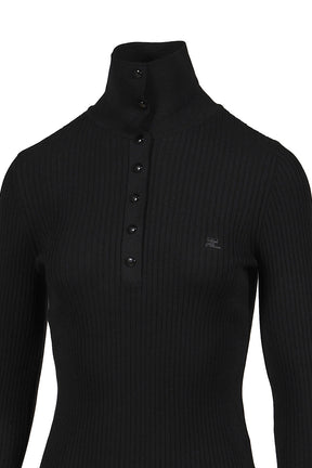 CLASSIC RIB POLO / BLK