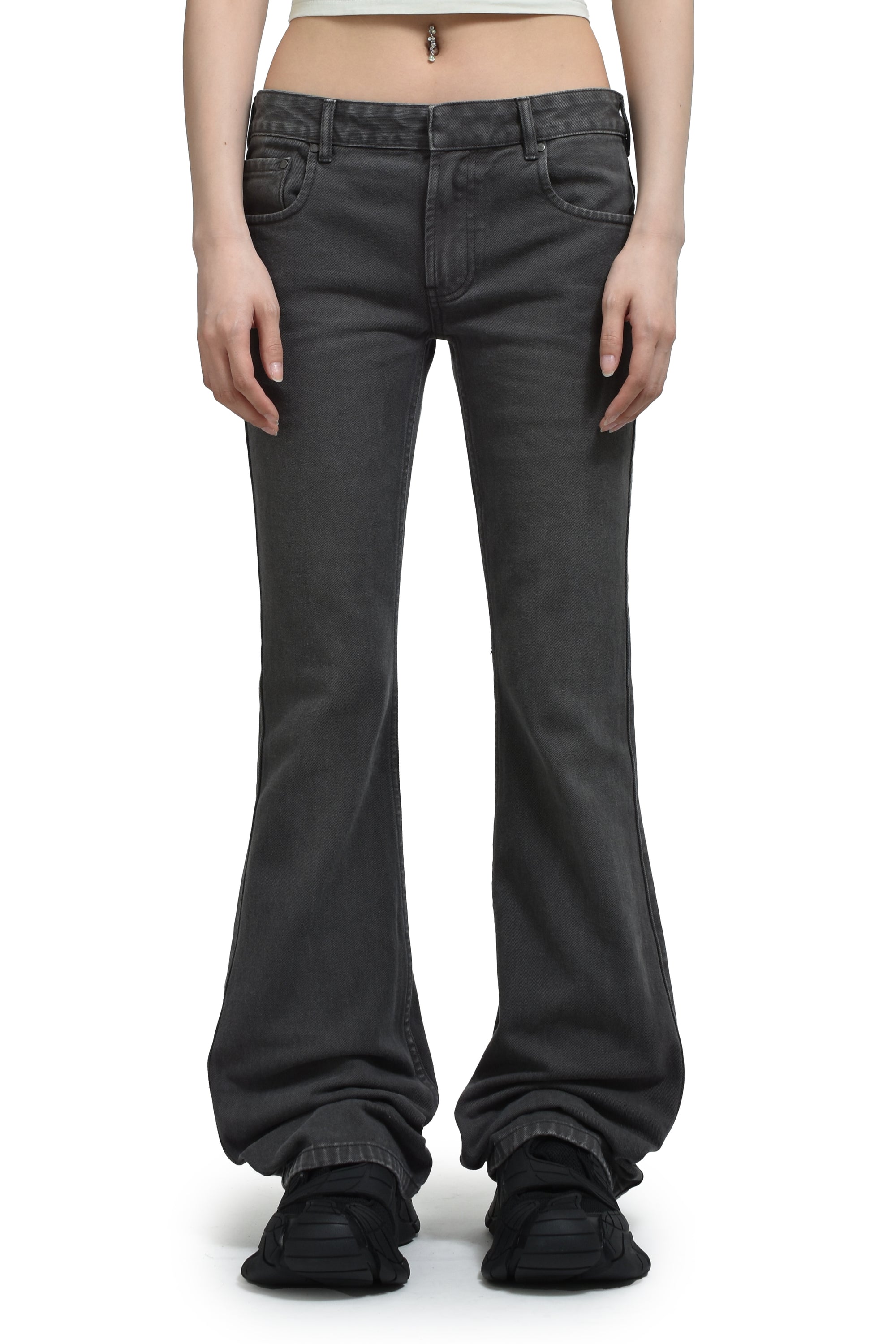 entire studios SLIM-FLARED JEANS STONE LIGHT / STONELIGHT