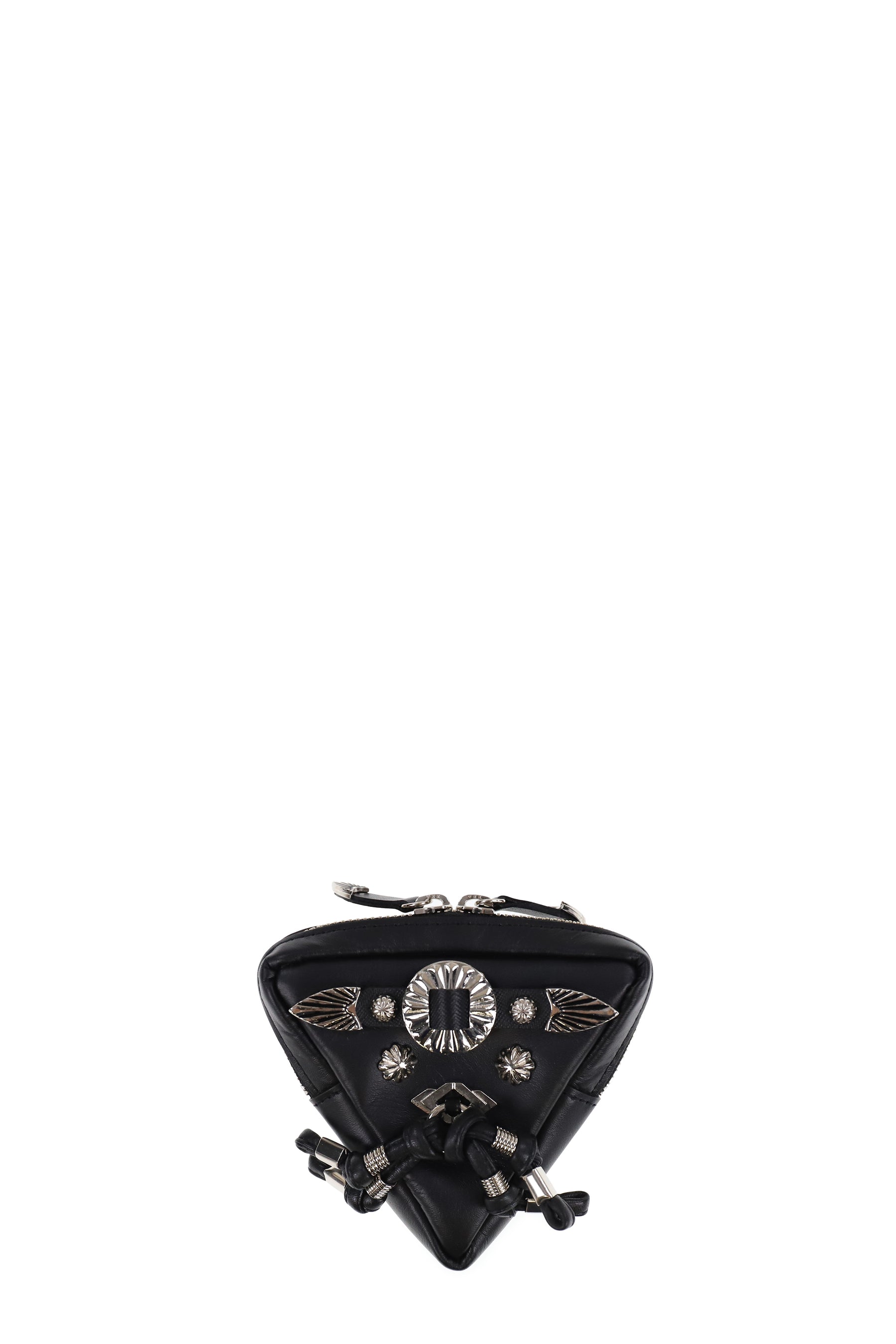 TRIANGLE SHOULDER POUCH / BLK