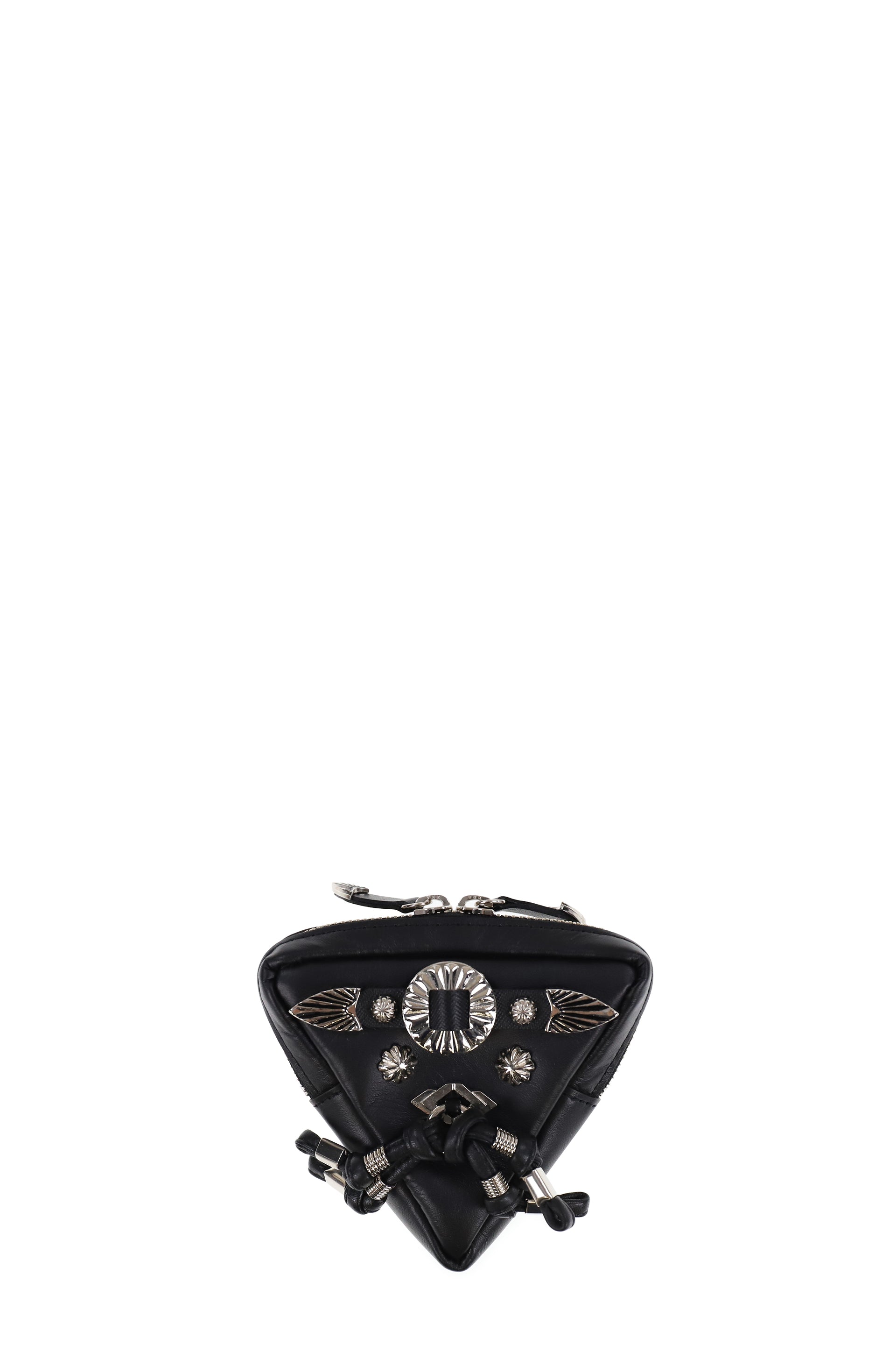 TRIANGLE SHOULDER POUCH / BLK
