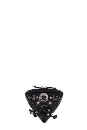 TRIANGLE SHOULDER POUCH / BLK