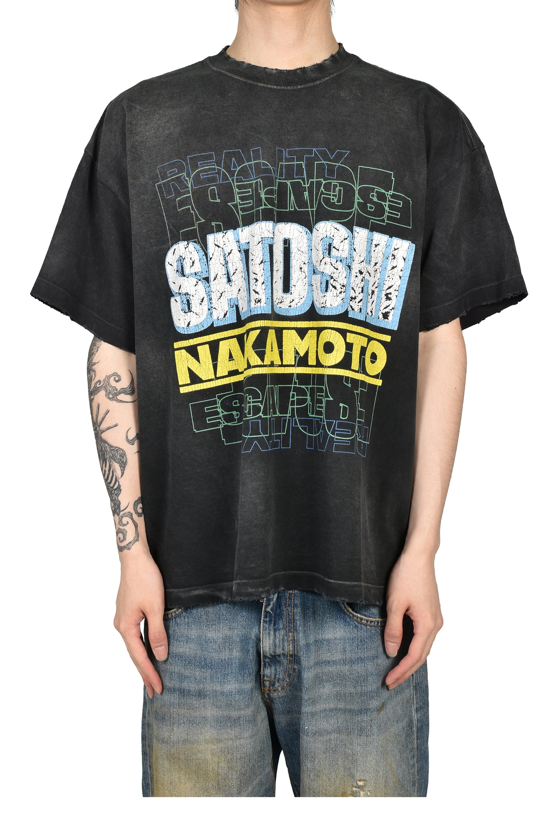 ESCAPE REALITY TEE / BLK