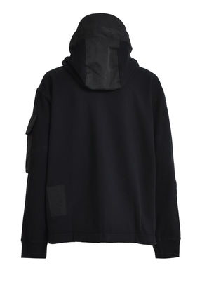 COMBO ZIPUP SWEATPARKA / BLK