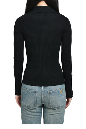 CLASSIC RIB POLO / BLK