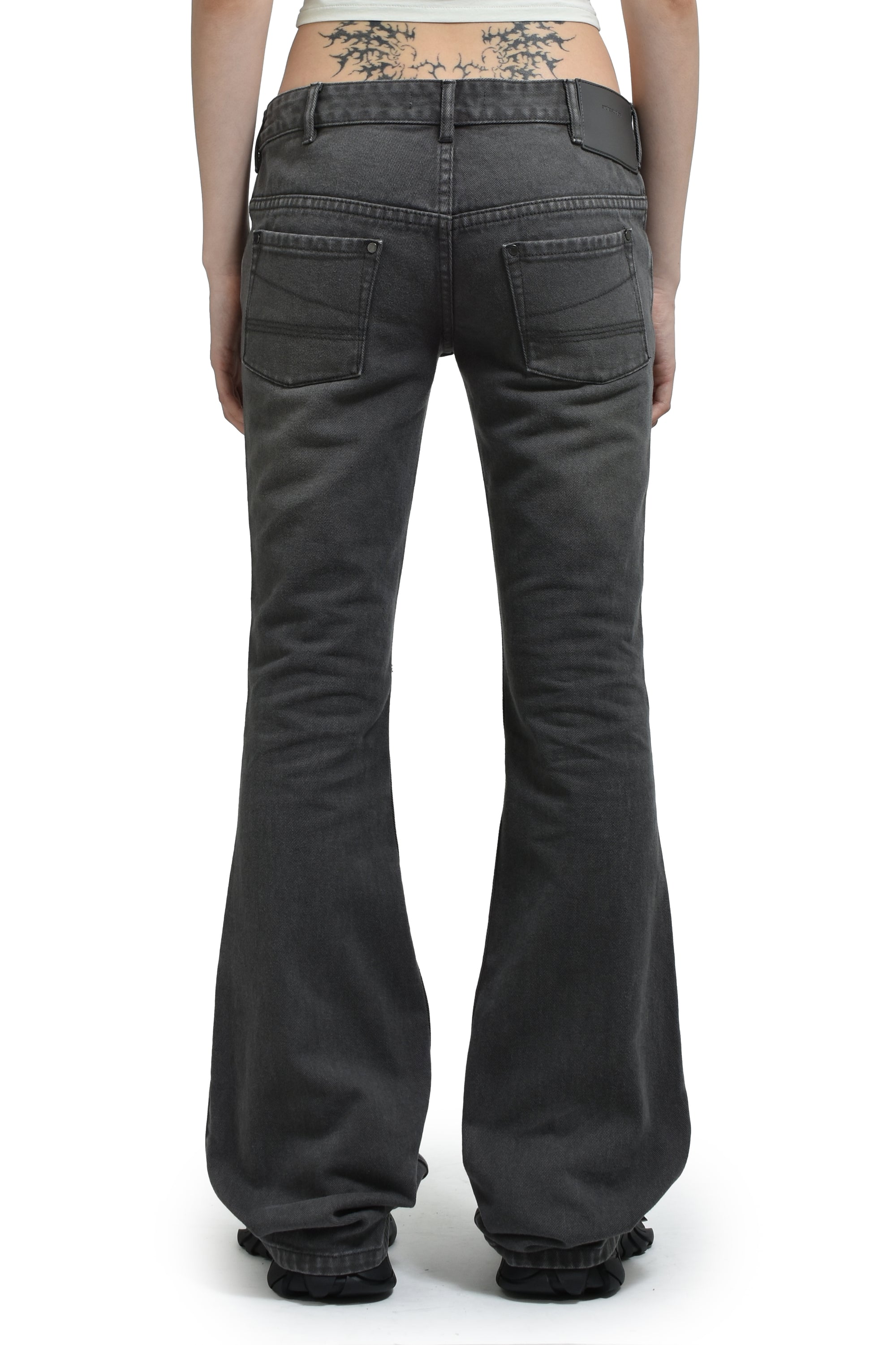 entire studios SLIM-FLARED JEANS STONE LIGHT / STONELIGHT