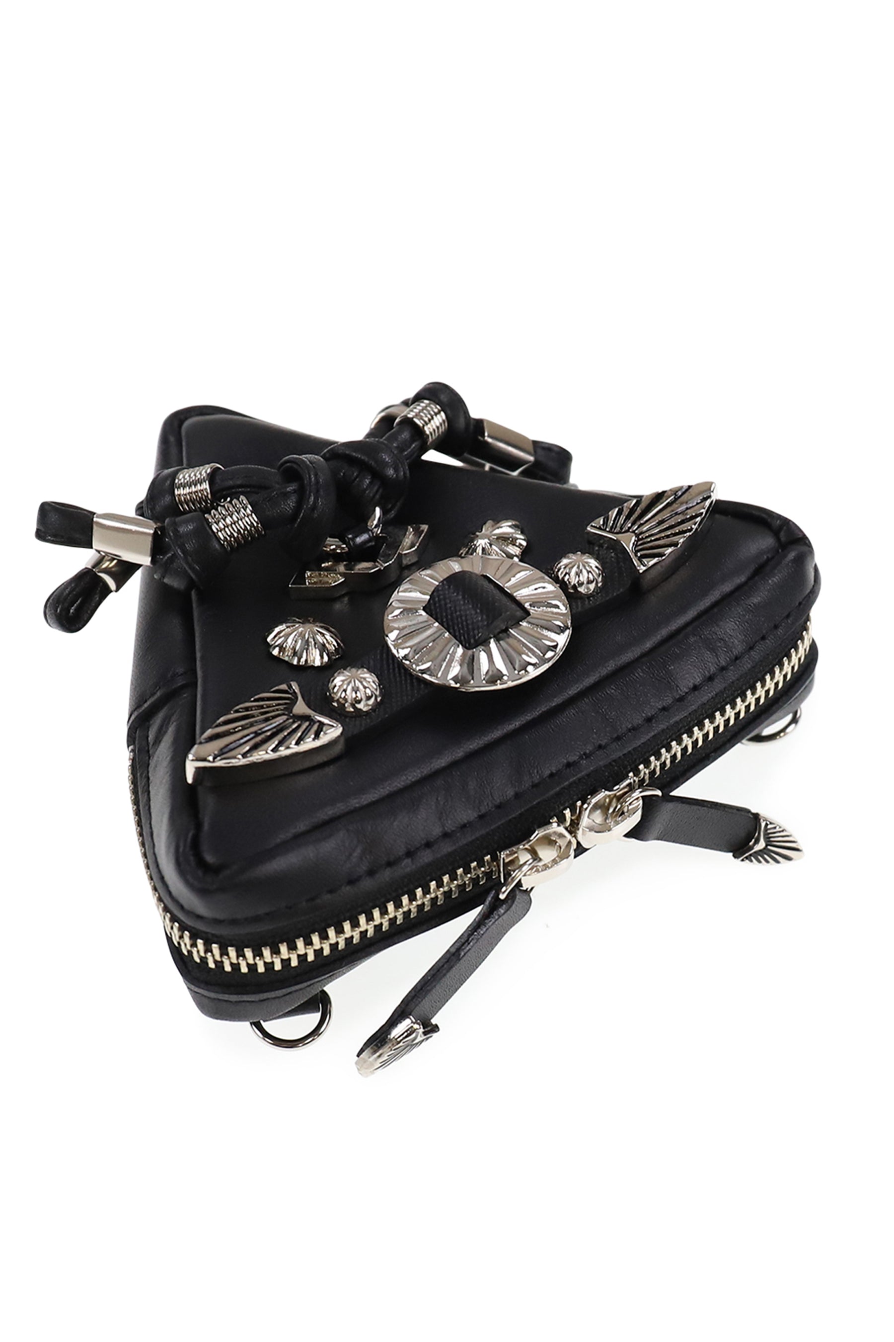 TRIANGLE SHOULDER POUCH / BLK