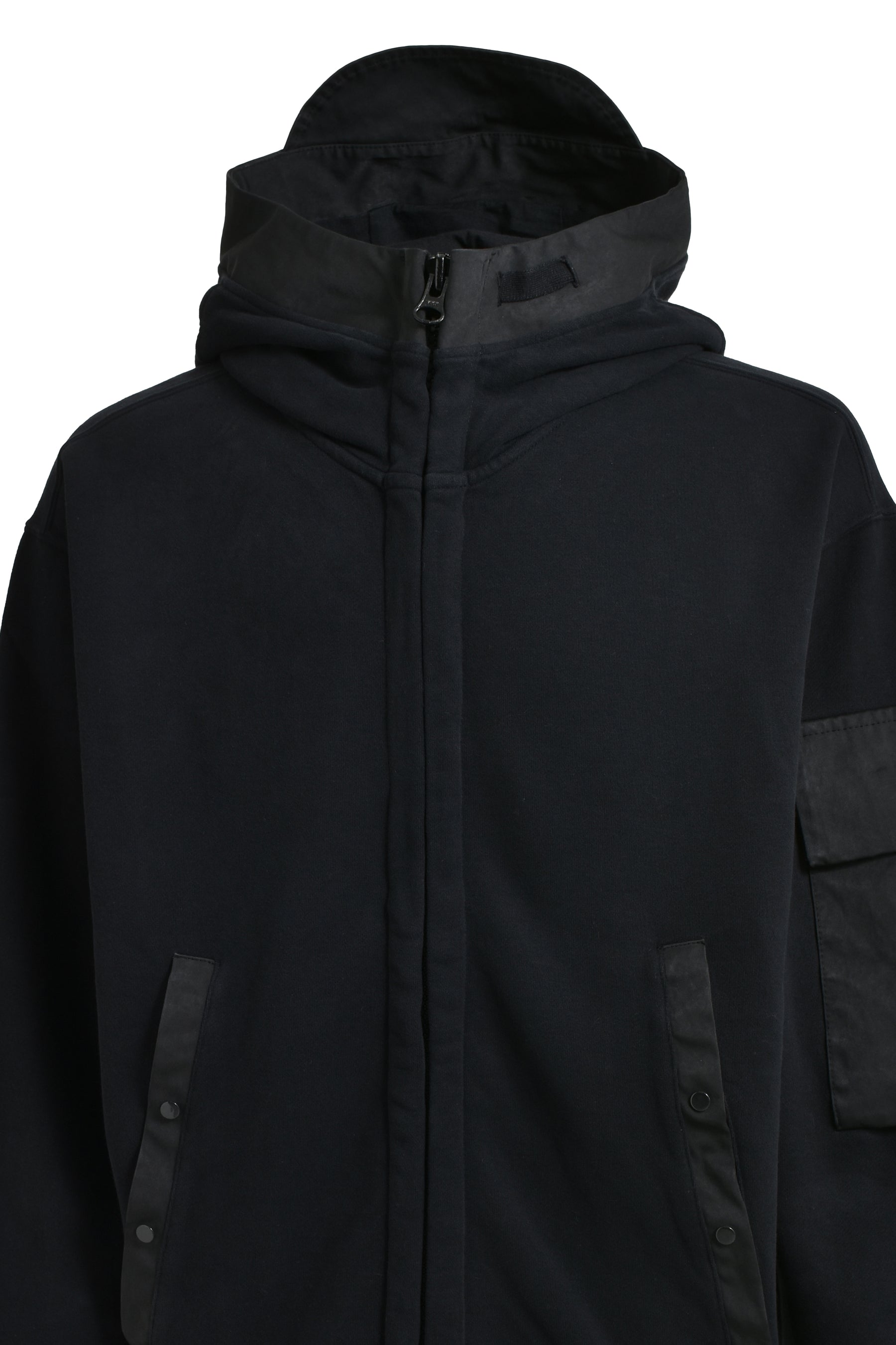 COMBO ZIPUP SWEATPARKA / BLK