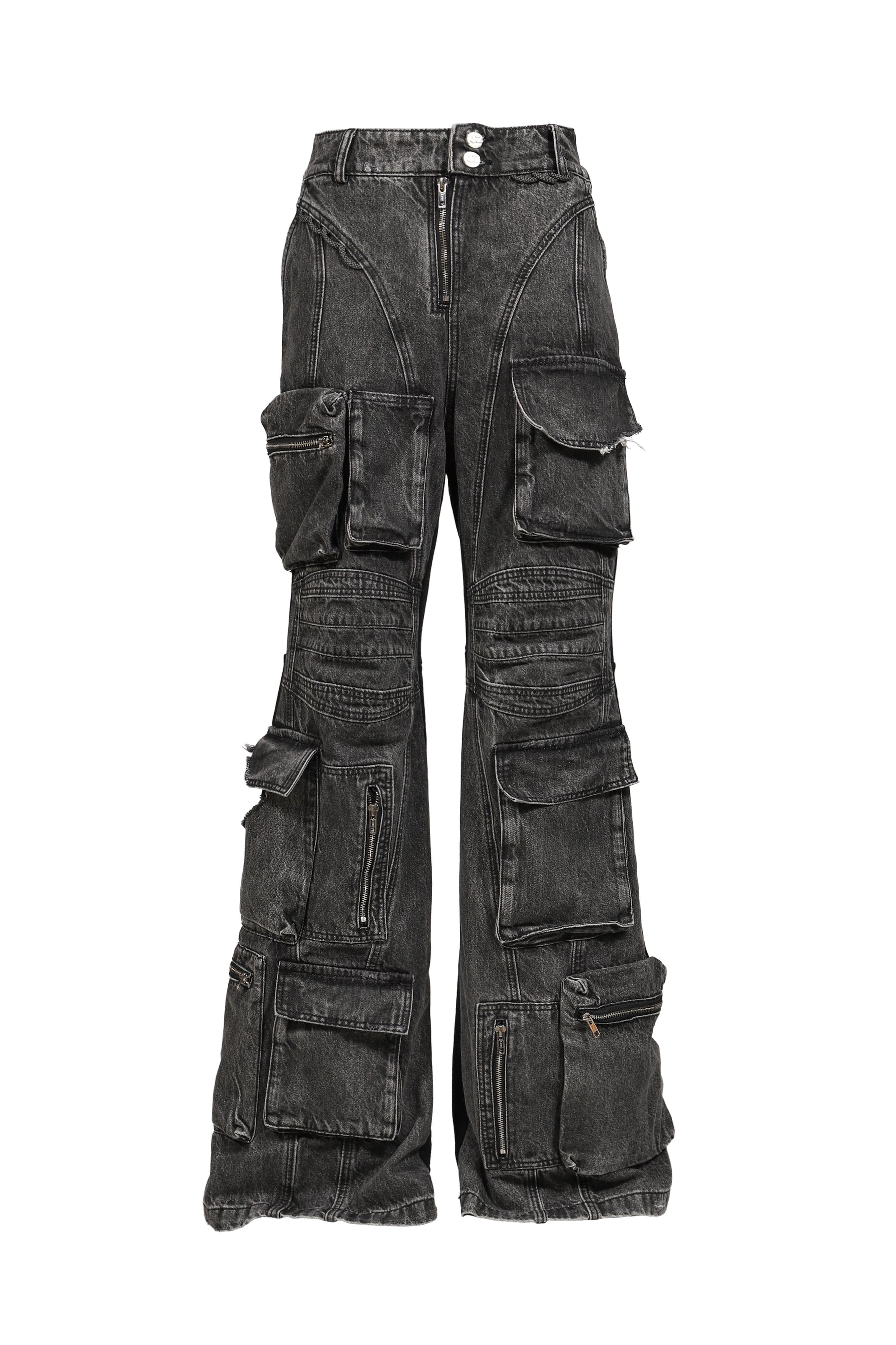 CARGO JEANS / BLK