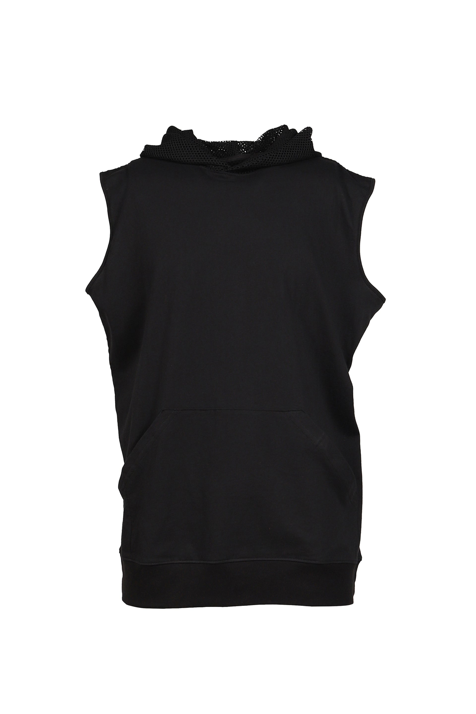 × HALCYON VEIL TANK TOP HOODIE / BLK