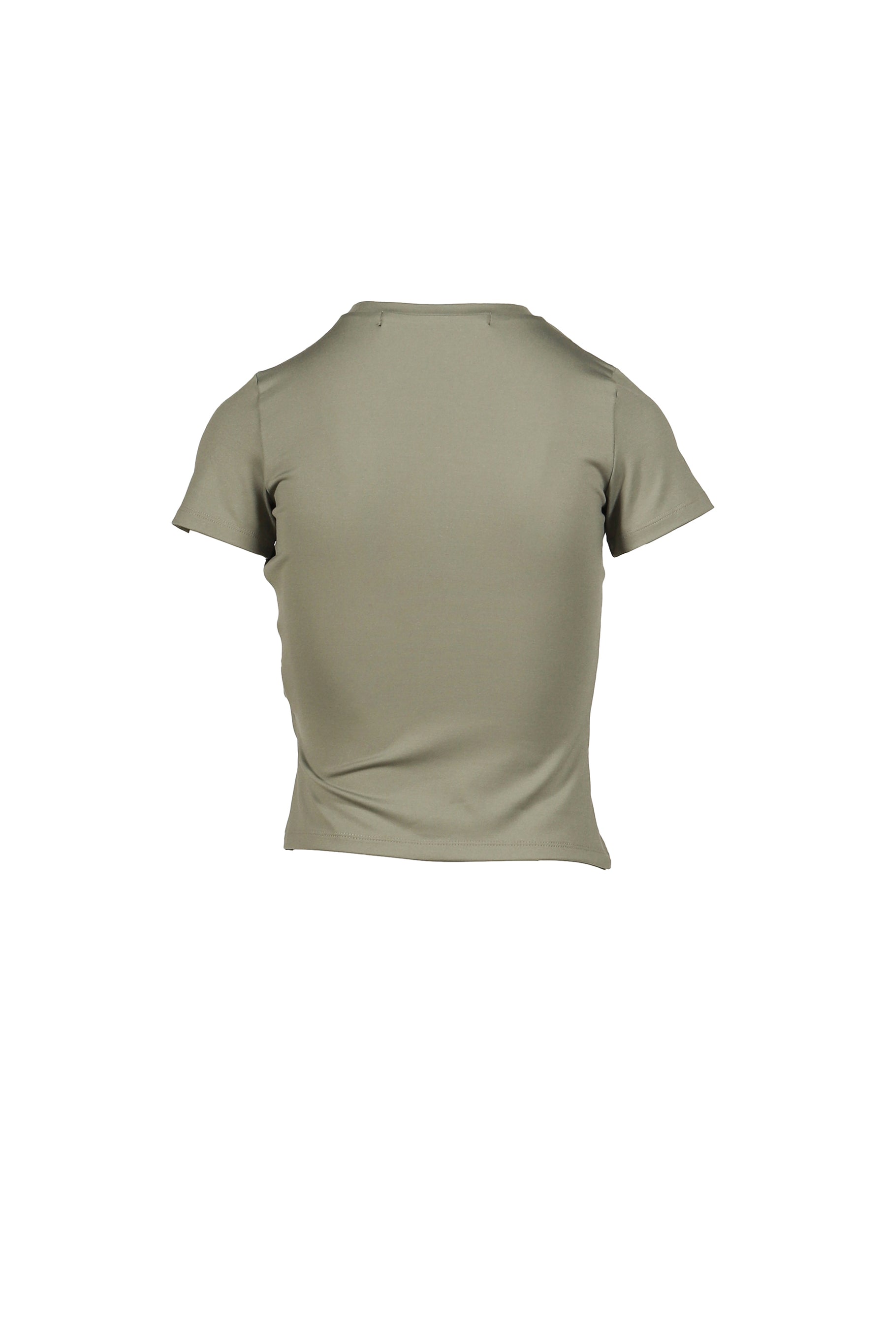 GATHERED HOODIE JERSEY TOP / KHA