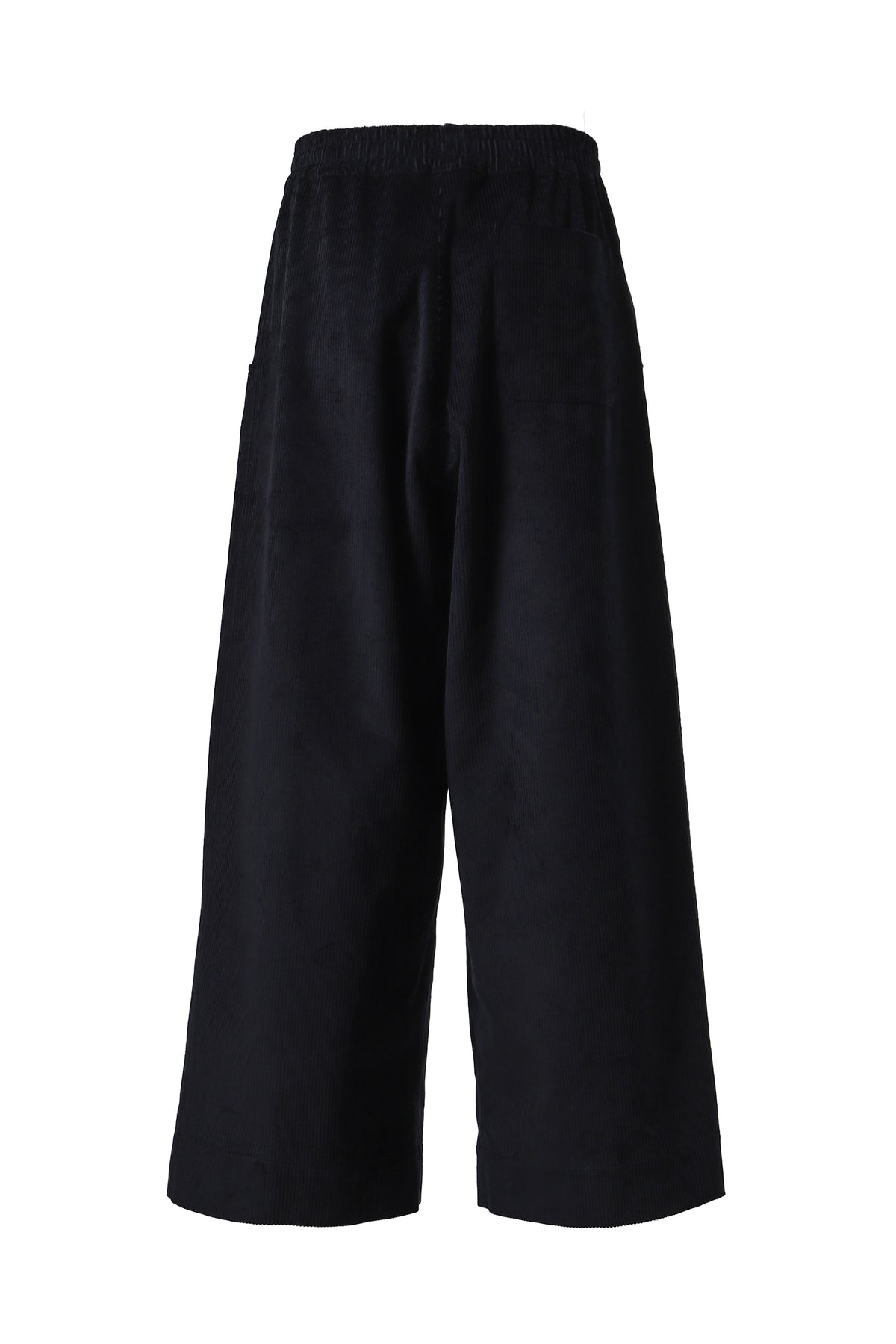 WIDE LEG TROUSER / BLK