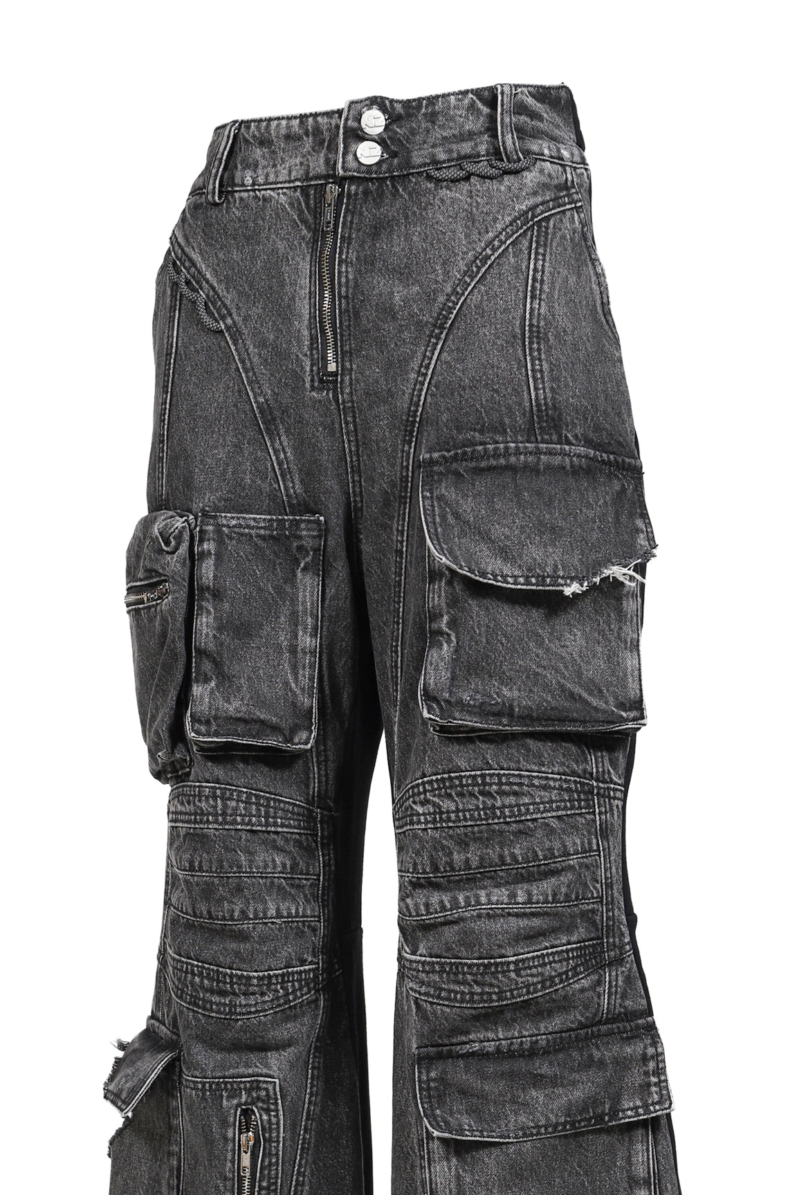 CARGO JEANS / BLK