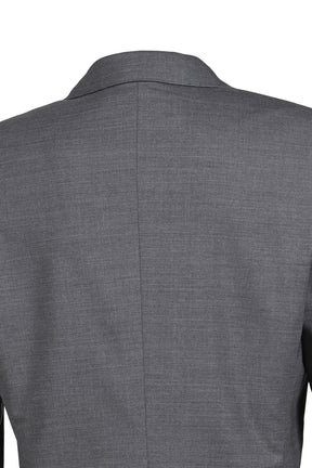 DOUBLE-BREASTED BLAZER / GRY