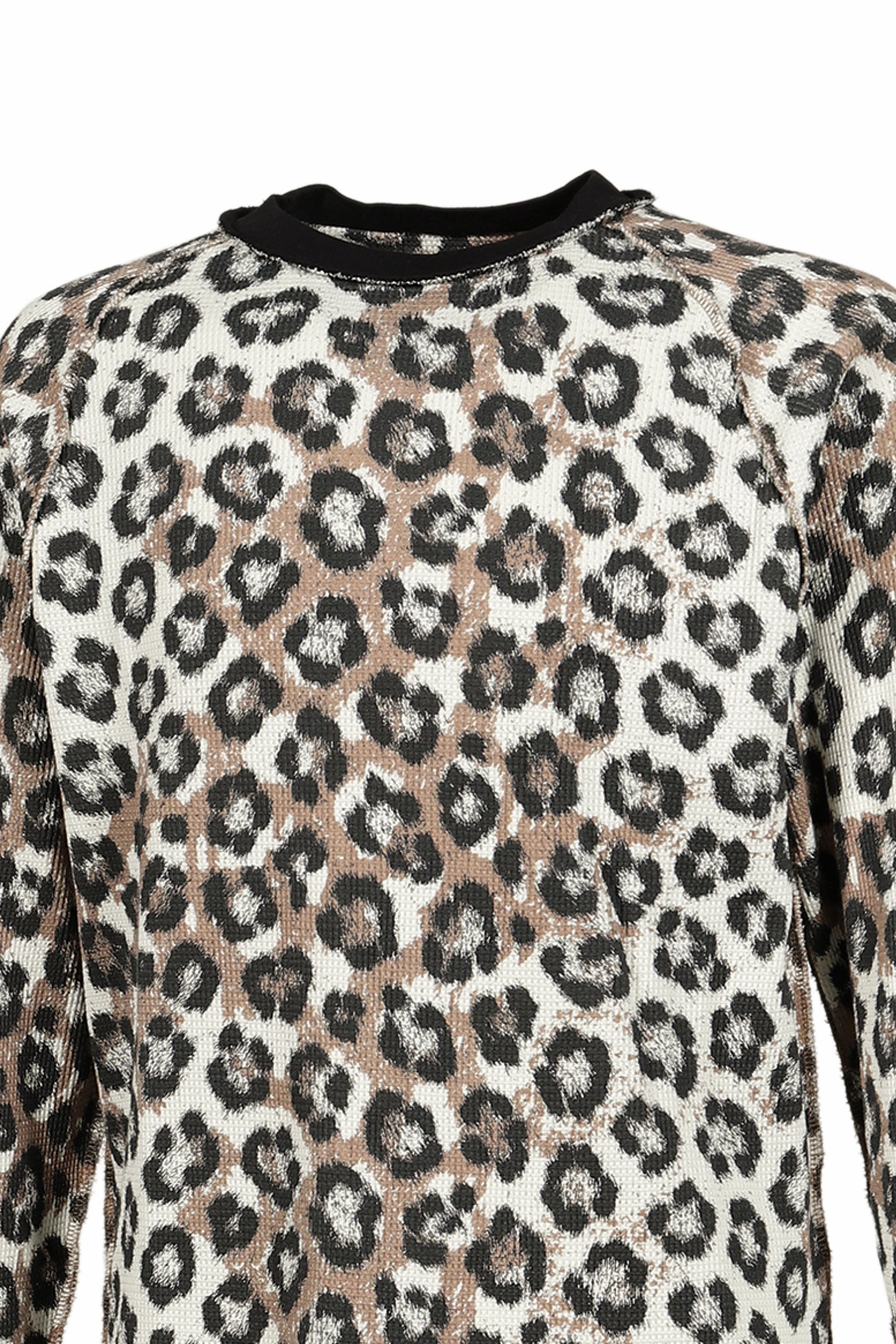 MEN LEOPARD THERMAL L/S TEE SHIRT / LEOPARD