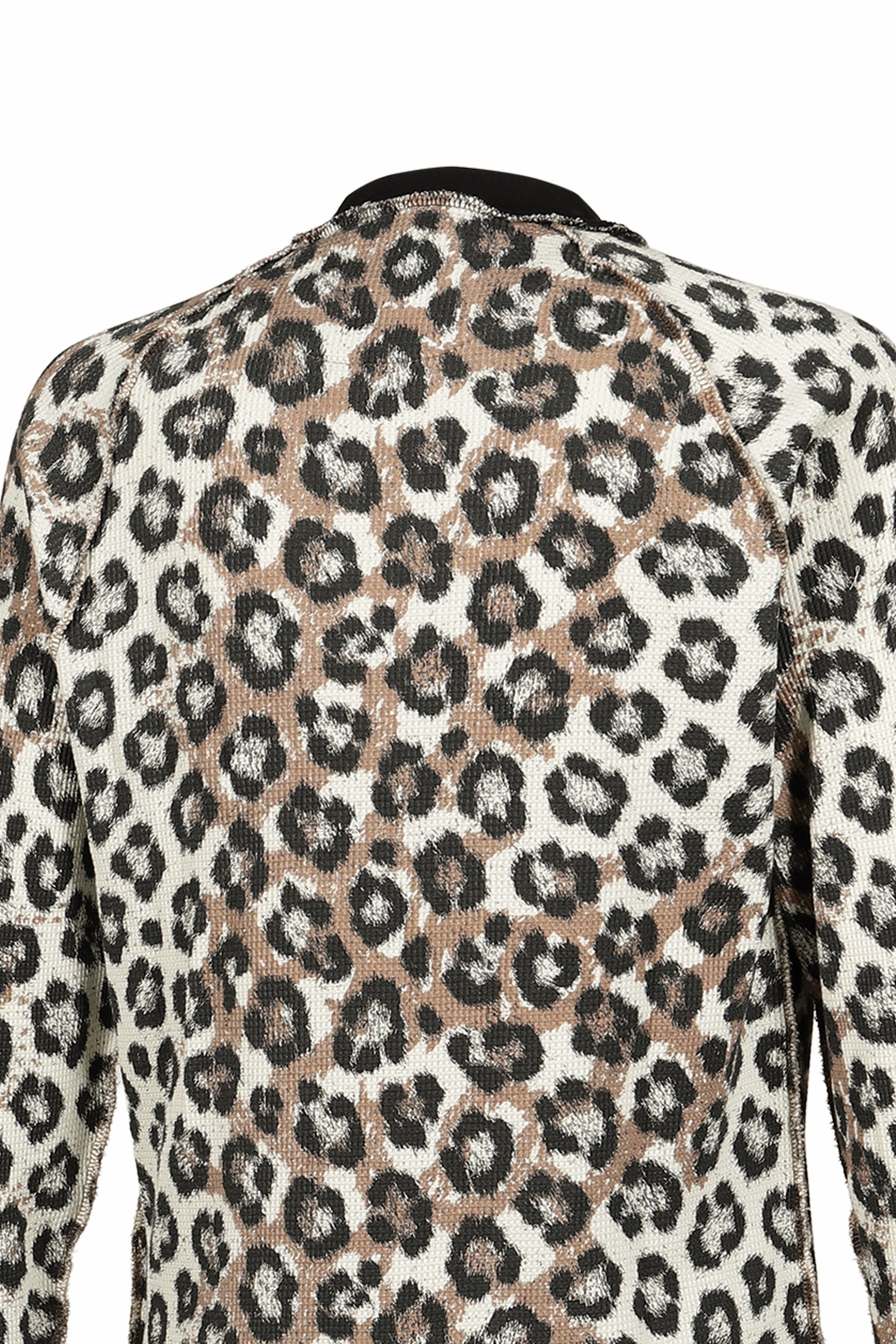 MEN LEOPARD THERMAL L/S TEE SHIRT / LEOPARD