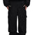 FFFPOSTALSERVICE 3-WAY ZIP CARGO TROUSERS / BLK