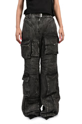 CARGO JEANS / BLK