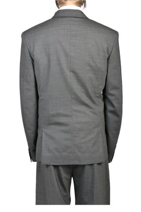 DOUBLE-BREASTED BLAZER / GRY