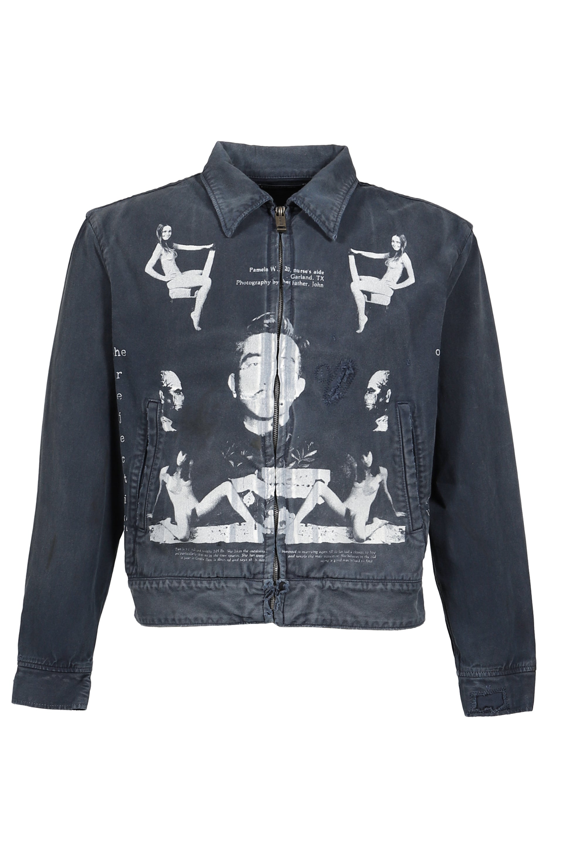 INITIATION INTO NOTHINGNESS MECHANICS JACKET / NVY