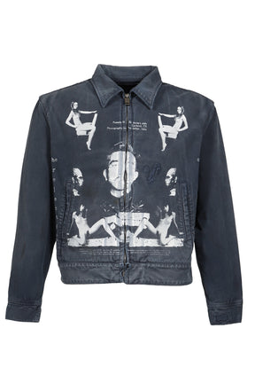 INITIATION INTO NOTHINGNESS MECHANICS JACKET / NVY