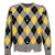 DIAMOND SCRAPED CARDIGAN / LEMON