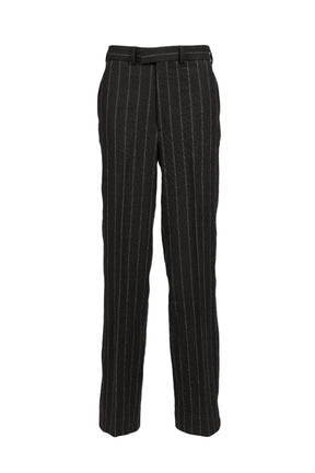 JACOB STRAIGHT LEG TROUSERS / BRW STRIPE
