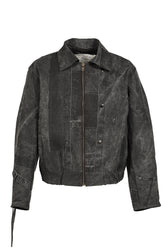 DUSTBORN LIGHT PATCHWORK BOMBER / ASSORT