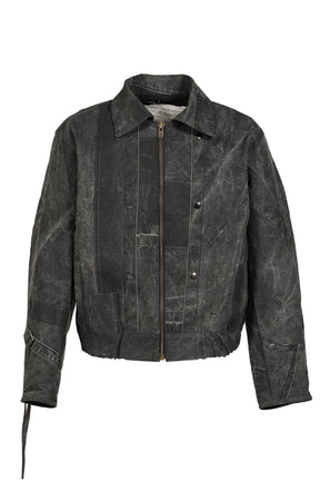 DUSTBORN LIGHT PATCHWORK BOMBER / ASSORT