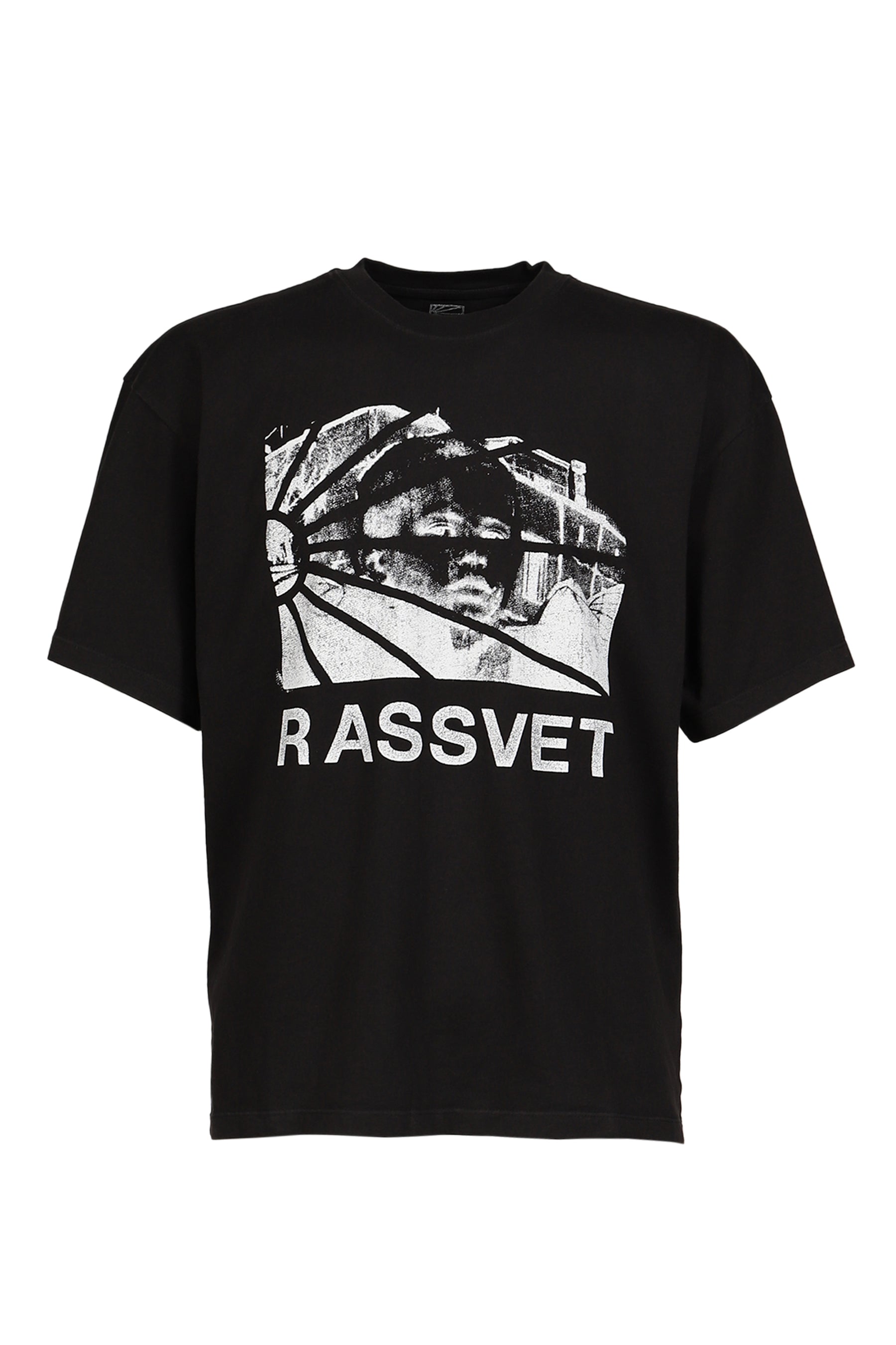 RASSVET ラスベート SS26 HERITAGE TEE SHIRT KNIT / BLK - NUBIAN