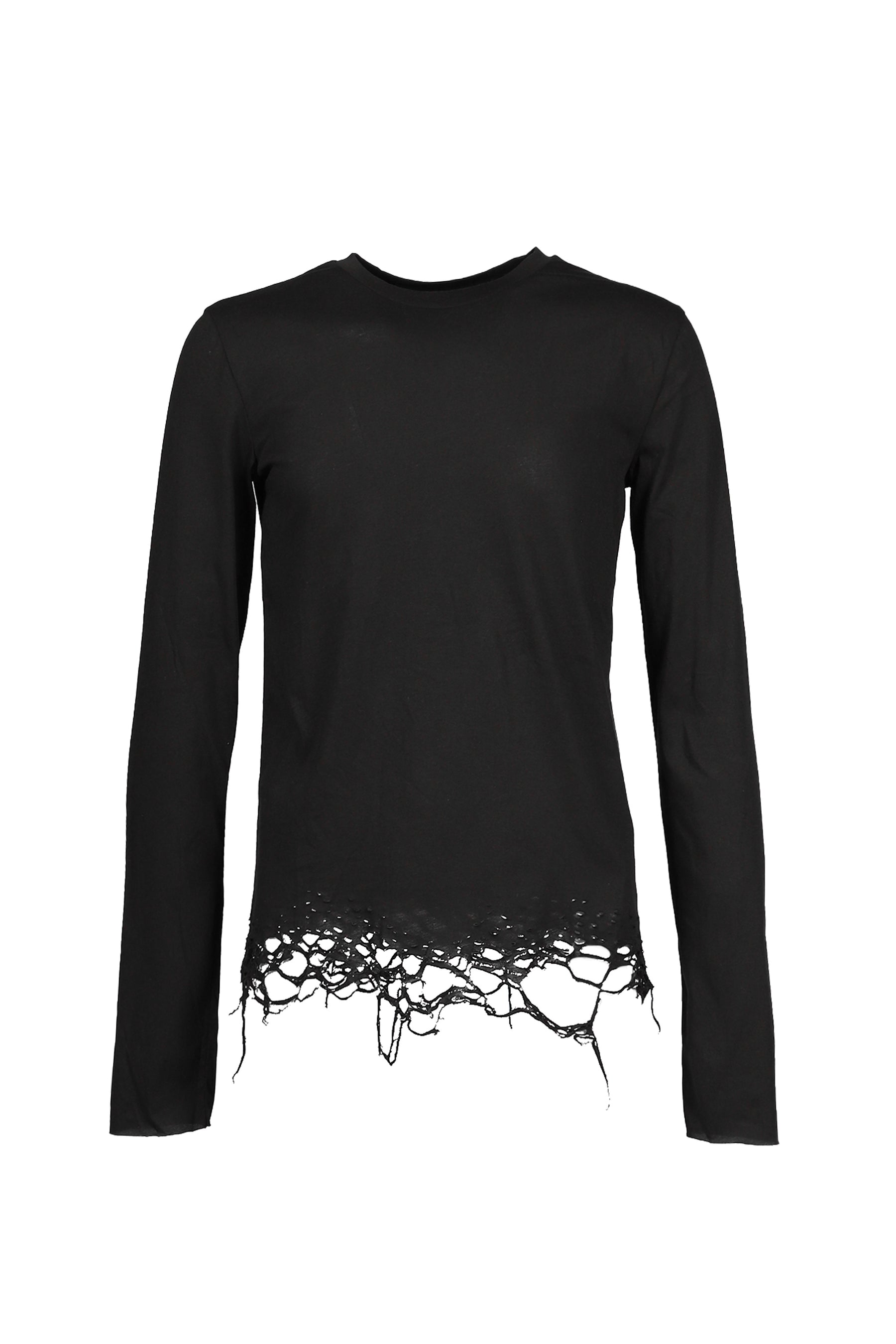 THRASHED LONGSLEEVE / BLK