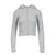 G CLASSIC ESSENTIAL RIB ZIP-UP / GRY