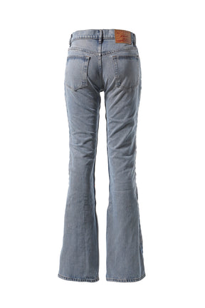 HOOK AND EYE SLIM JEANS / PNK