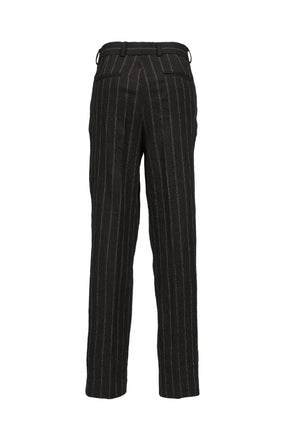 JACOB STRAIGHT LEG TROUSERS / BRW STRIPE