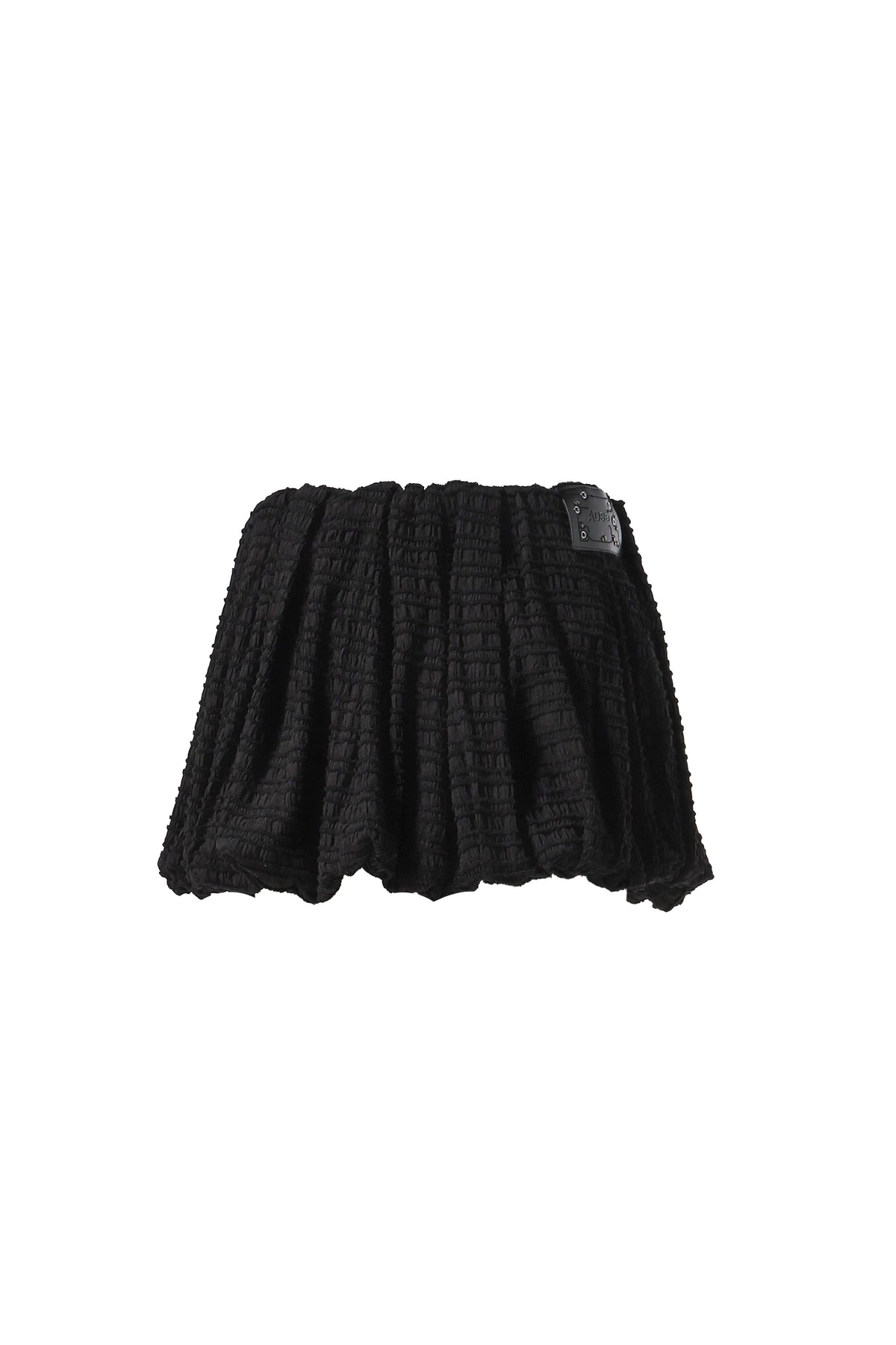 FRILL BALLOON SKIRT / BLK