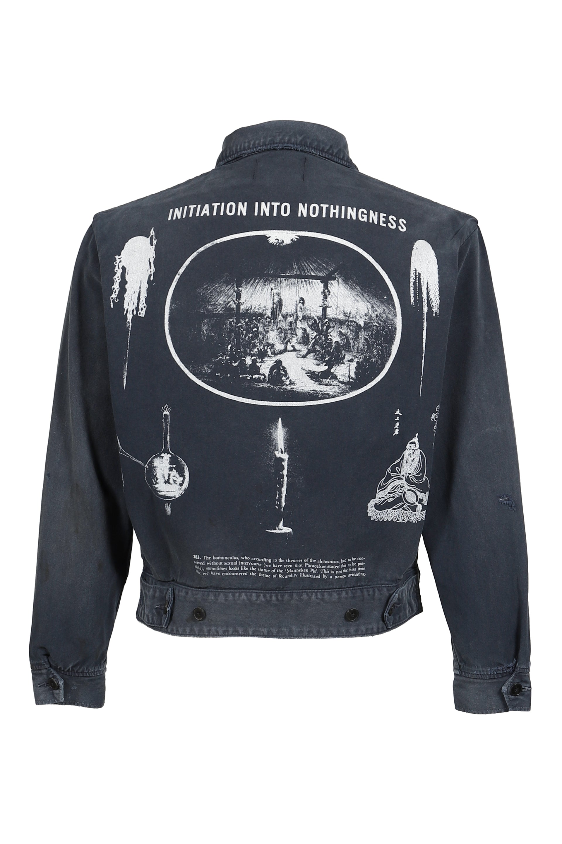 INITIATION INTO NOTHINGNESS MECHANICS JACKET / NVY