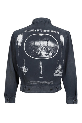 INITIATION INTO NOTHINGNESS MECHANICS JACKET / NVY