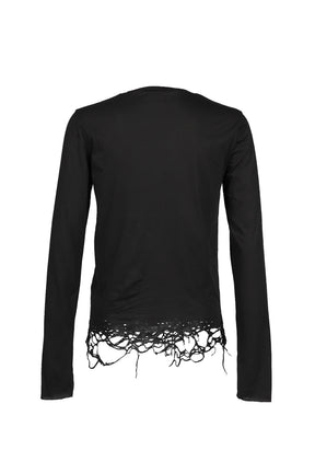 THRASHED LONGSLEEVE / BLK